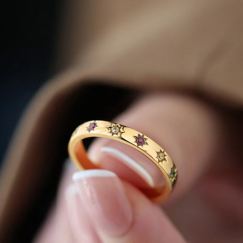 Wholesale Japanese and Korean Gold Copper Rings